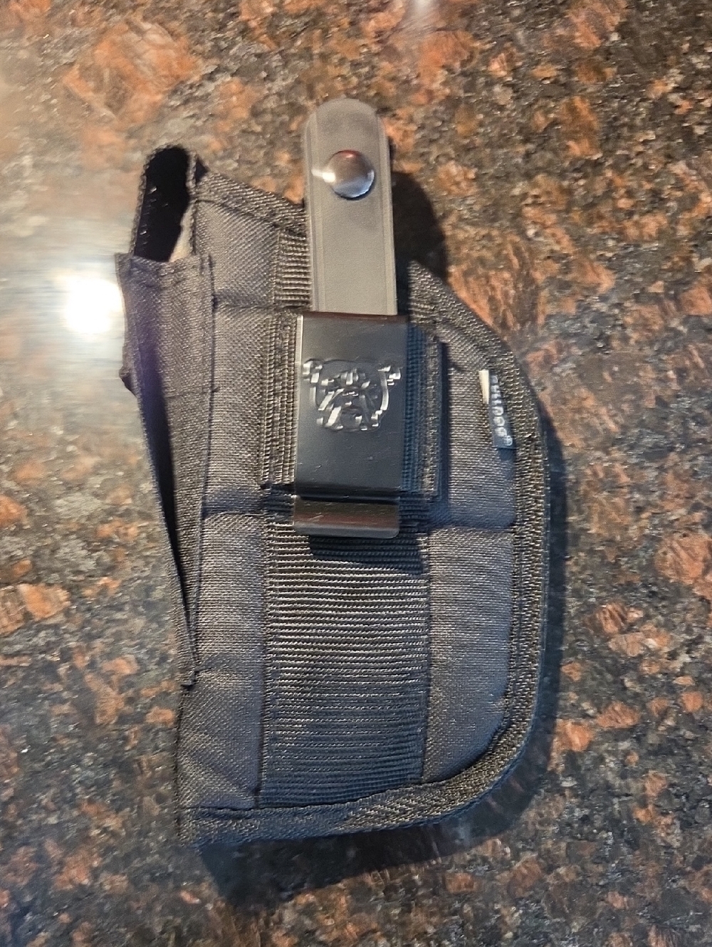 Bulldog Size 19 Black Belt Holster